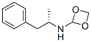 (S)-N-メチル-1-(1,3-ベンゾジオキソール-5-イル)プロパン-2-アミン 化学構造式