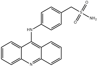 p-(9-Acridinylamino)phenylmethanesulfonamide,66147-70-4,结构式