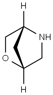 (1R,4R)-2 - 氧杂-5 - 氮杂双环[2.2.1]庚烷, 661470-56-0, 结构式