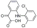 2-(2,6-Dichloroanilino)-Phenylglyoxylic acid Struktur