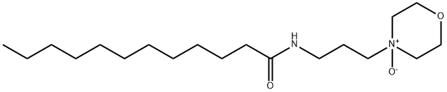 N-(3-morpholinopropyl)dodecanamide N-oxide Struktur
