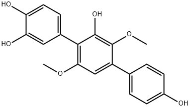 3-ヒドロキシテルフェニリン 化学構造式