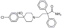 N-Didesmethyl Loperamide 化学構造式