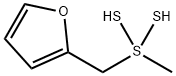 Furan, 2-(methyltrithio)methyl- Struktur