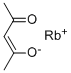 RUBIDIUM 2,4-PENTANEDIONATE, HYDRATE Struktur