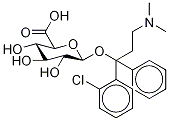 Clofedanol O-β-D-Glucuronide Struktur