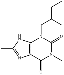 维罗茶碱,66172-75-6,结构式