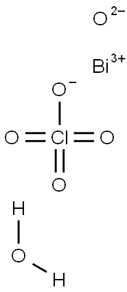 高氯酸氧化铋(III)水合物 结构式