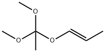 Dimethyl(E)-1-propenyl orthoacetate Struktur