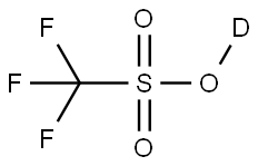 TRIFLUOROMETHANESULFONIC ACID-D Structure