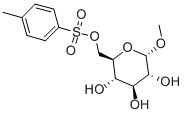甲基-6-O-对甲苯磺酰基-Α-D-葡萄糖苷 结构式