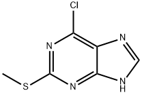 6-클로로-2-(메틸티오)-7H-퓨린