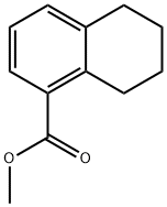 1-Naphthalenecarboxylic acid, 5,6,7,8-tetrahydro-, Methyl ester Struktur