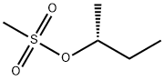 Methanesulfonic acid,(1R)-1-methylpropyl ester Structure