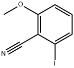 2-Iodo-6-Methoxy-benzonitrile Struktur