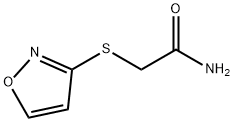 Acetamide, 2-(3-isoxazolylthio)- (9CI),66196-67-6,结构式