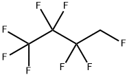 1,1,1,2,2,3,3,4-オクタフルオロブタン 化学構造式
