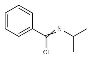 N-ISOPROPYLBENZENECARBOXIMIDOYL CHLORIDE Structure