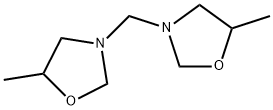 3,3'-methylenebis[5-methyloxazolidine] Structure
