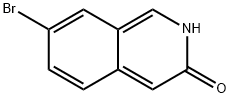 7-溴异喹啉-3-醇, 662139-46-0, 结构式
