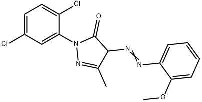 2-(2,5-dichlorophenyl)-2,4-dihydro-4-[(2-methoxyphenyl)azo]-5-methyl-3H-pyrazol-3-one|