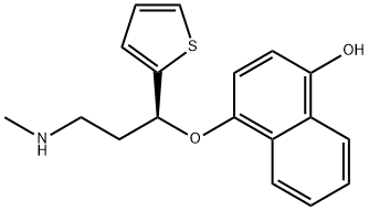 4-Hydroxy Duloxetine Structure