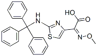 (Z)-2-METHOXYIMINO-2-[2-(TRITYLAMINO)THIAZOL-4-YL]ACETIC ACID Structure