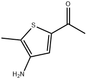 Ethanone, 1-(4-amino-5-methyl-2-thienyl)- (9CI) Struktur
