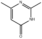 2,4-DIMETHYL-6-HYDROXYPYRIMIDINE Struktur