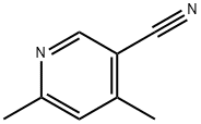 4,6-二甲基-3-氰基吡啶 结构式