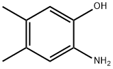 2-氨基-4,5-二甲基苯酚 结构式