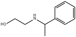 2-[(1-苯基乙基)氨基]乙醇,6623-43-4,结构式