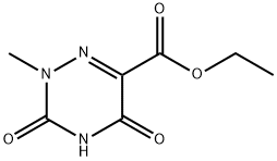 ethyl 2-methyl-3,5-dioxo-1,2,4-triazine-6-carboxylate Structure