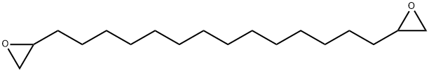 2-[14-(oxiran-2-yl)tetradecyl]oxirane Struktur