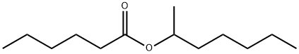 ヘキサン酸ヘプタン-2-イル 化学構造式