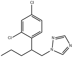 戊菌唑 结构式