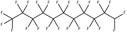 1H-全氟十一烷 结构式