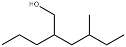 4-メチル-2-プロピル-1-ヘキサノール 化学構造式