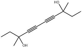 3,8-ジメチル-デカ-4,6-ジイン-3,8-ジオール 化学構造式