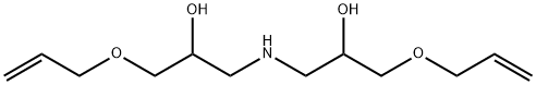 1,1'-イミノビス[3-(2-プロペニルオキシ)-2-プロパノール] 化学構造式