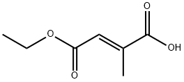 イタコン酸モノエチル 化学構造式