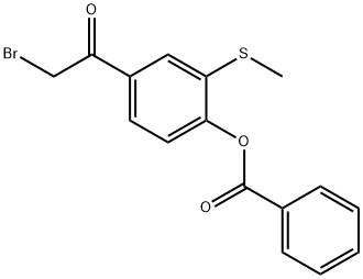 66264-75-3 4-(2-bromoacetyl)-3-(methylthio)phenyl acetate