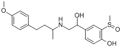 Sulfinalol Structure