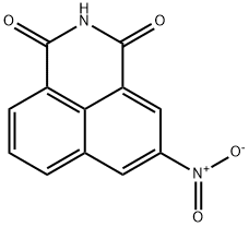 5-NITRO-1H-BENZO[DE]ISOQUINOLINE-1,3(2H)-DIONE Struktur