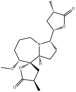 stemospironine Struktur