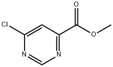 methyl 6-chloropyrimidine-4-carboxylate Structure