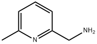 (6-メチルピリジン-2-イル)メタンアミン 化学構造式