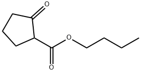 Butylcyclopentanone-2-carboxylic acid 结构式