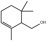 2,6,6-trimethylcyclohex-2-ene-1-methanol Structure