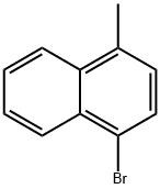 1-ブロモ-4-メチルナフタレン 化学構造式